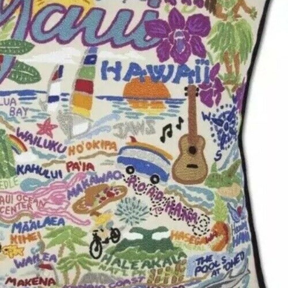 Cat Studio MAUI HAWAII Pillow 20x20 Throw Pillow - Picture 3 of 4